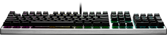 Геймърска Механична Клавиатура Cooler Master CK351, Red Switches, US Layout, Hot Swappable, RGB
