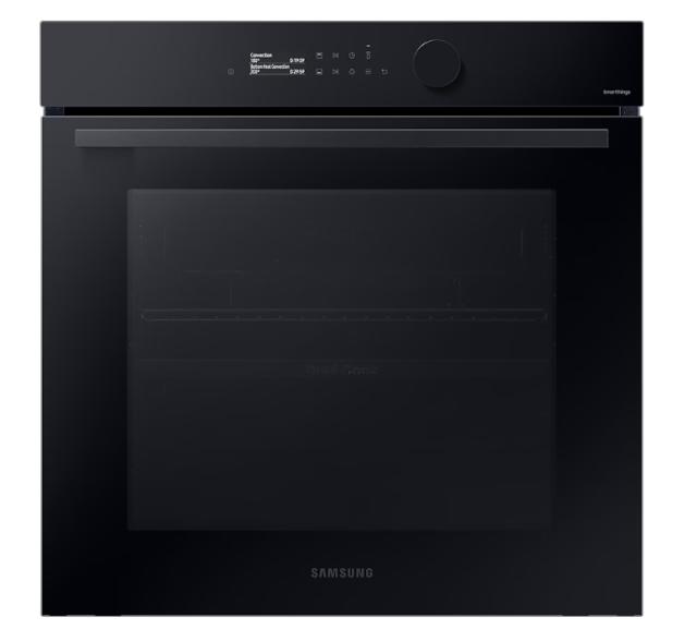 Фурна Samsung NV7B5645TAK/U2, Electric Oven with Dual Cook and Natural Steam, Bespoke Design, Air Sous Vide Function, 76 L, Display L2.25" Mono LCD+ Select Knob, Catalytic cleaning,  auto cook 40, wi fi, Air Fry, Black Glass