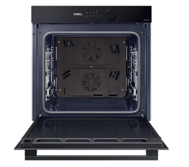 Фурна Samsung NV7B5645TAK/U2, Electric Oven with Dual Cook and Natural Steam, Bespoke Design, Air Sous Vide Function, 76 L, Display L2.25" Mono LCD+ Select Knob, Catalytic cleaning,  auto cook 40, wi fi, Air Fry, Black Glass