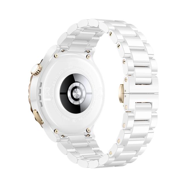 Часовник Huawei Watch GT 3 Pro 43mm, Frigga-B19T, 1.32", Amoled, 466x466, PPI 352, 4GB, Bluetooth 5.2, supports BLE/BR/EDR, 5ATM, Battery 292 maAh + Huawei Scale 3, Herm-B19