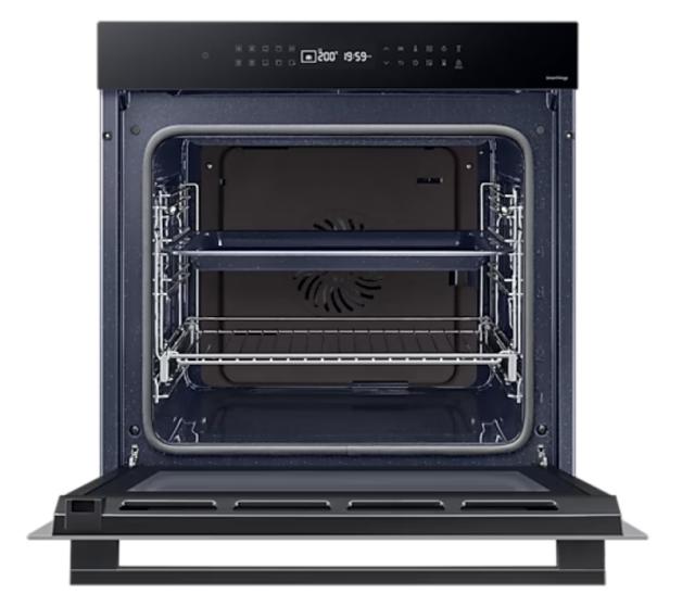 Фурна Samsung NV7B4040VAW/U2, Single fan electric oven, Natural Steam and Bespoke design, 76 L, Display LED+ Full Touch Control, Catalytic cleaning, 1 Level half telescopic, auto cook 20, wi fi, White