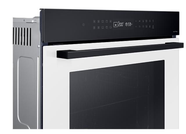 Фурна Samsung NV7B4040VAW/U2, Single fan electric oven, Natural Steam and Bespoke design, 76 L, Display LED+ Full Touch Control, Catalytic cleaning, 1 Level half telescopic, auto cook 20, wi fi, White