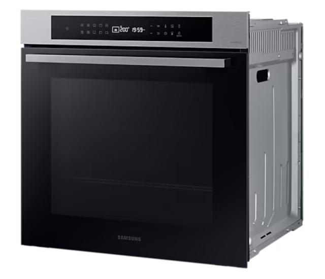 Фурна Samsung NV7B4020ZAS/U2, Single fan electric oven, Natural Steam and Bespoke design, 76 L, Display LED+ Full Touch Control, Catalytic cleaning, 1 Level half telescopic, auto cook 20, wi fi, Stainless steel