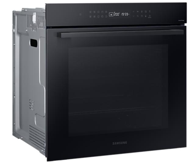 Фурна Samsung NV7B4020ZAK/U2, Single fan electric oven, Natural Steam and Bespoke design, 76 L, Display LED+ Full Touch Control, Catalytic cleaning, 1 Level half telescopic, auto cook 20, wi fi, Black Glass