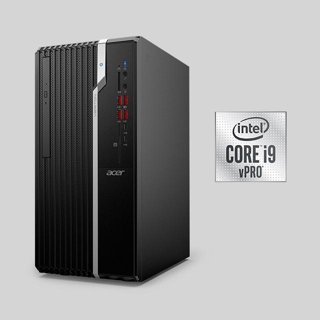 Настолен компютър Acer Veriton S2690G, Intel H610 chipset, Intel Core i5-12500 (up to 4.60GHz, 18MB), 16GB DDR4, 512GB SSD, DVD-RW, Intel UHD Graphics, Kbd&Mouse, GLAN, HDMI, 4xUSB 3.2, 4xUSB 2.0, RJ-45, 180W (80PLUS Bronze), NO OS, 3Y + Pantum P2500