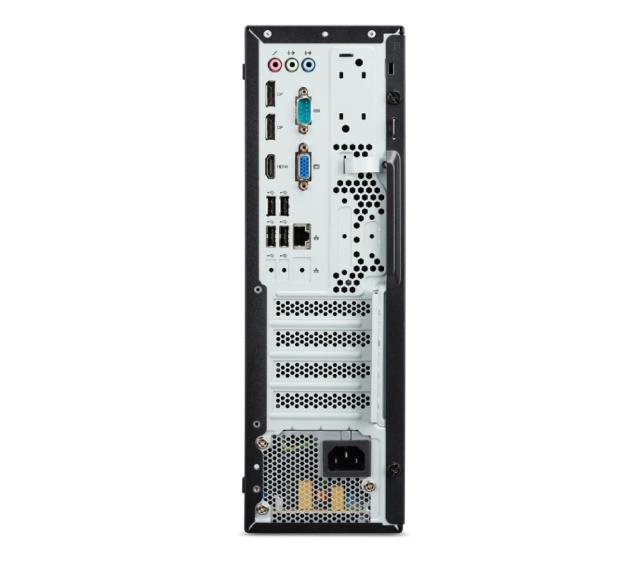 Настолен компютър Acer Veriton X4690G, Intel B660 chipset, Intel Core i5-12500 (3.0GHz up to 4.6GHz, 18MB), 16GB DDR4, 512GB SSD, DVD+RW, Intel UHD Graphics, Gigabit LAN&TPM module, 180W 80PLUS Bronze, KBD& Mouse USB, No OS, 3Y + Pantum P2500W Laser 