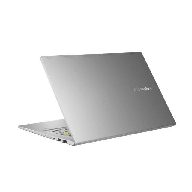 Лаптоп Asus Vivobook 14 K413EA-EK321W, Intel Core i3-1115G4(6M Cache, up to 4.1 GHz), 14" FHD(1920x1080), DDR4 8GB(ON BD.),512G PCIEG3 SSD, TPM,Windows 11, Transparent Silver + Pantum P2500W Laser Printer