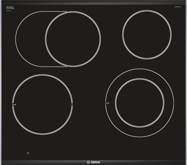 Готварски плот Bosch PKN675DP1D, Conventional hob PowerBoost, Comfort profile, Premium Direct Select, 60cm