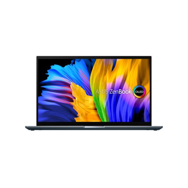 Лаптоп Asus Zenbook Pro OLED UM535QE-OLED-KY731X, AMD Ryzen 7 5800H 3.2 GHz(16M Cache, up to 4.4 GHz) OLED 15.6" FHD IPS (1920x1080) Glare Touch, 16GB, PCIEG3x2 1TB SSD, RTX 3050 Ti 4GB,Thunderbolt,TPM,Windows 11 Pro, Bag, Stylus+Pantum M6500W Laser 