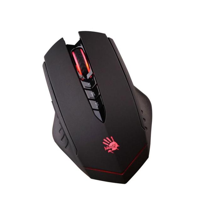 Геймърска мишка Bloody R80, Оптична, Безжична, USB, Black