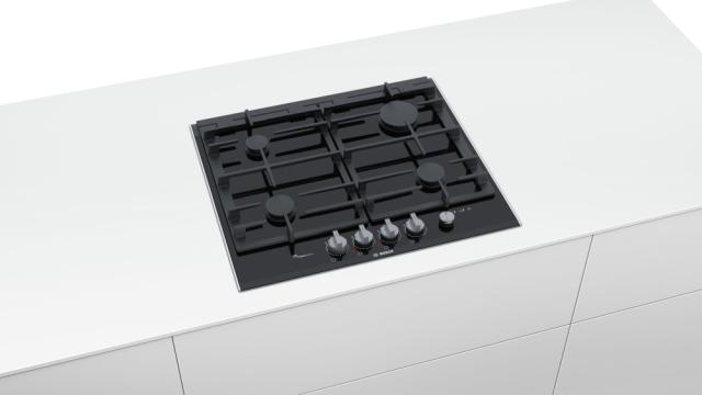 Готварски плот Bosch PRP6A6N70, Gas hob built FlameSelect, 4 zones, display, 60cm