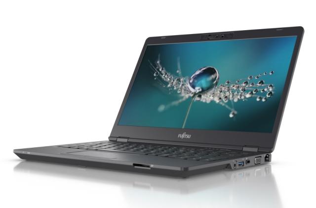 Лаптоп Fujitsu LIFEBOOK U7311, Intel Core i7-1165G7, 13.3" FHD AG, 16GB (8GB onboard + 8GB DDR4 3200MHz), SSD 512GB PCIe 3.0 NVMe M.2, FPR & SCR, 4cell 60Wh, IR-HD cam, Intel WiFi 6 AX201, BT5, Backlit Kbd, Win10 Pro(64)+Pantum M6500W Laser MFP