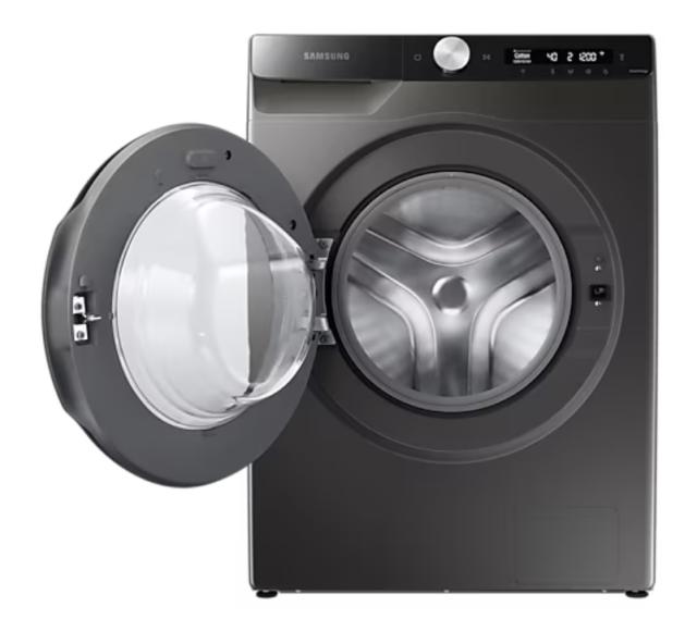 Пералня Samsung WW90T504DAX/S7, Washing Machine,  9 kg, 1400 rpm,  Energy Efficiency A, Eco Bubble, AI Control, Hygiene Steam, Spin Efficiency B,  Inox