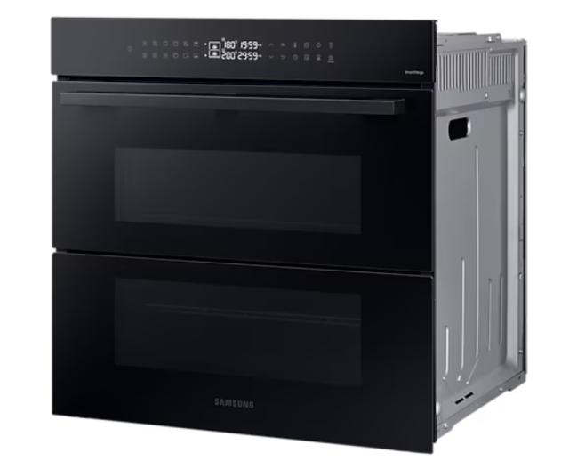 Фурна Samsung NV7B4345VAK/U2, Electric oven with Dual Cook, Dual Cook Flex, Natural Steam, Air Sous Vide, 76 L, Display LED+ Full Touch, Catalytic cleaning,  auto cook 40, wi fi, 1level half telescopic, Black Glass