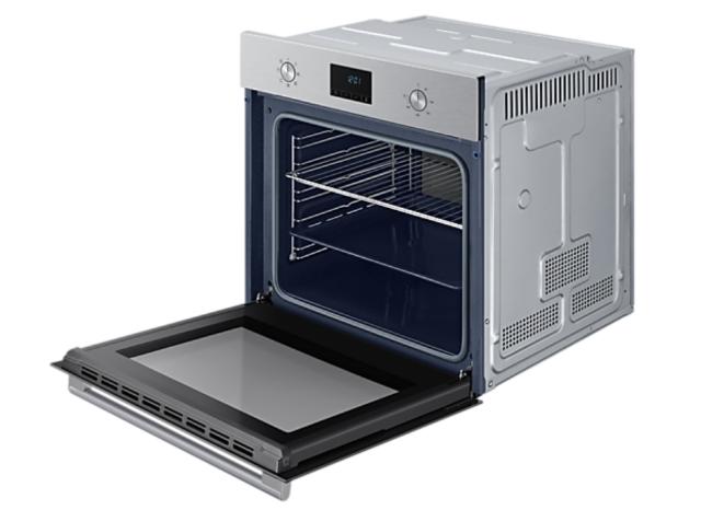 Фурна Samsung NV68A1140BS/OL, Single Fan Electric Oven, 68 L, Catalytic Clening, A energy class, Led/ Ice blue display, Pop-up Dial, Auto prgrams 20, Stainless steel