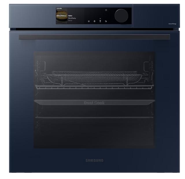Фурна Samsung NV7B6685AAN/U2, Electric Oven with Dual Cook and Dual Cook Steam, Bespoke Design, Air Sous Vide Function, 76 L, Display 4.3'' TFT-LCD Dial & Touch, Cleaning Method Catalytic & Steam Clean, WI-FI, Full Steam & Add Steam, Air Fry, Meat pr