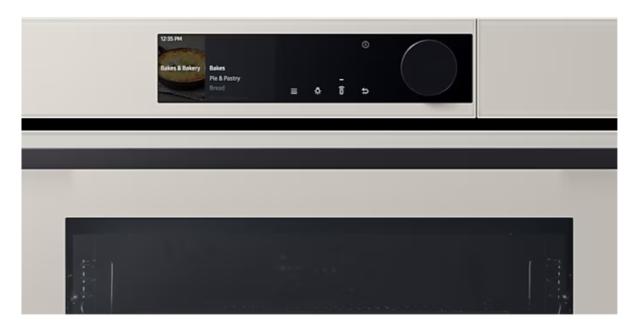 Фурна Samsung NV7B6665IAA/U2, Electric Oven with Dual Cook and Dual Cook Steam, Bespoke Design, Air Sous Vide Function, 76 L, Display 4.3'' TFT-LCD Dial & Touch, Cleaning Method Catalytic & Steam Clean, WI-FI, Add Steam, Air Fry, Satin Beige