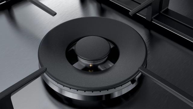 Готварски плот Bosch PCR7A5M90, Serie 6, Gas hob, 5 zones, FlameSelect, 75 cm, Stainless steel, 