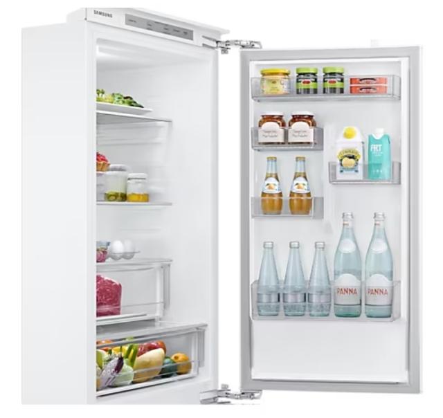 Хладилник Samsung BRB26713DWW/EF, Refrigerator integrated, Fridge Freezer, 264l (190l/74l), No Frost, Twin Cooling Plus, Fresh Zone, Energy Efficiency D, H 177.5 cm, White