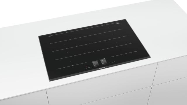 Готварски плот Bosch PXY875KW1E, Induction electric cooktop 2 Flex ext., TFT-touchdisplay, PerfectFry, PerfectCook, hood control