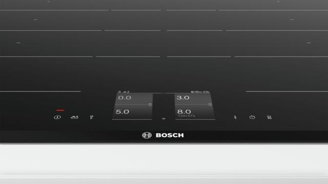Готварски плот Bosch PXY875KW1E, Induction electric cooktop 2 Flex ext., TFT-touchdisplay, PerfectFry, PerfectCook, hood control