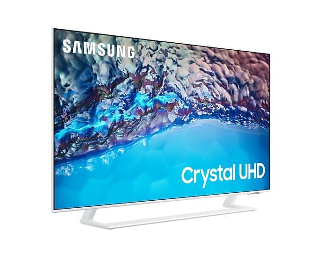 Телевизор Samsung 50" 50BU8582 4K UHD LED TV, SMART, HDR 10+, Mega Contrast, Q-Symphony, Dolby Digital Plus, 3xHDMI, 2xUSB, Wi-Fi 5, Bluetooth 5.2, Frameless, Tizen, White