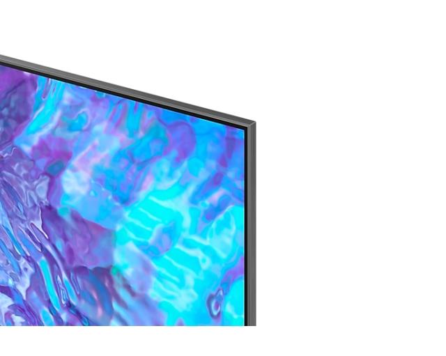 Телевизор Samsung 55'' 55Q80C QLED FLAT, SMART, 100 Hz, Direct Full-Array, Quantum HDR+, FreeSync Premium Pro, Dolby Atmos, Q-Symphony, Bixby, Bluetooth 5.2, Wi-Fi 5, 4xHDMI 2.1, 2xUSB, Tizen, Carbon Silver
