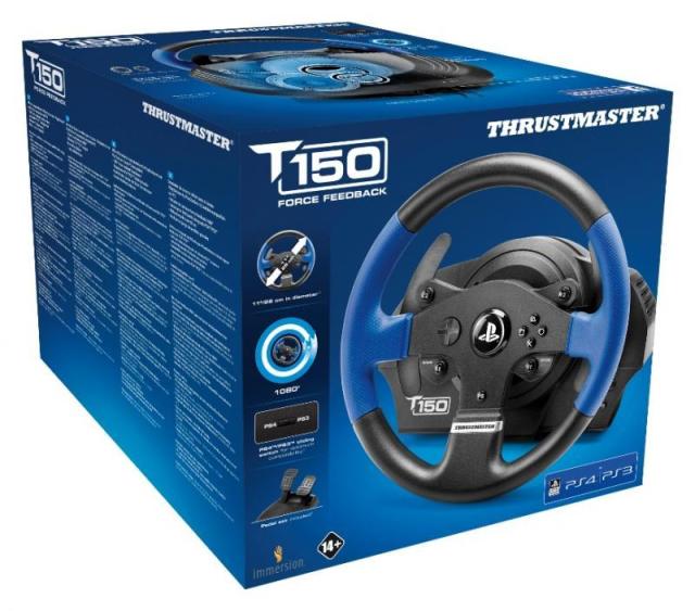 Волан THRUSTMASTER, T150 Force Feedback, за PC / PS3 / PS4