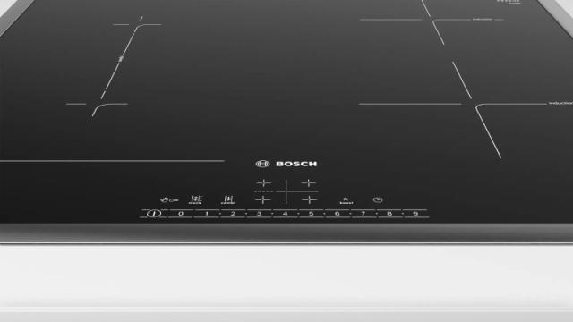 Готварски плот Bosch PVS645FB5E SER6; Premium; Induction electric cooktop, 60 cm, CombiZone inox frame