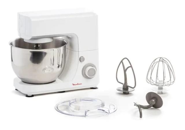 Миксер Moulinex QA150110, Masterchef Essential Kitchen Machine, 4.8 Liter, 800 watt
