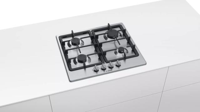Готварски плот Bosch PGP6B5B90 SER4; Economy; Gas/electric cooktop, inox