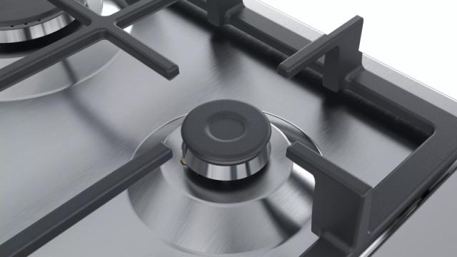 Готварски плот Bosch PGP6B5B90 SER4; Economy; Gas/electric cooktop, inox