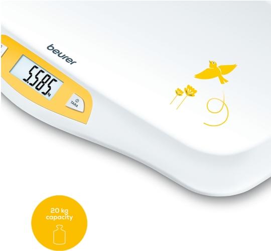 Везна Beurer BY 80 Baby scale + BY 11 Monkey clinical thermometer