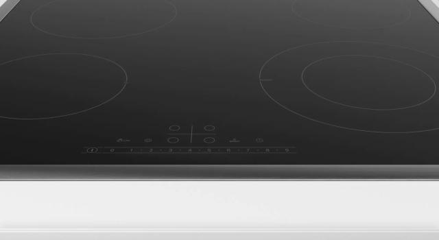 Готварски плот Bosch PKF645FP3E, SER6, Electric cooktop, 60 cm, Glass-ceramic hob, 4 zones, 1 extension, Black, surface mount with frame