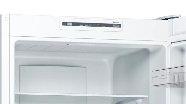 Хладилник Bosch KGN33NWEB, SER2, FS fridge-freezer NoFrost, E, 176/60/66cm, 282l(193+89), 42dB(D), MultiBox, white, HolidayMode