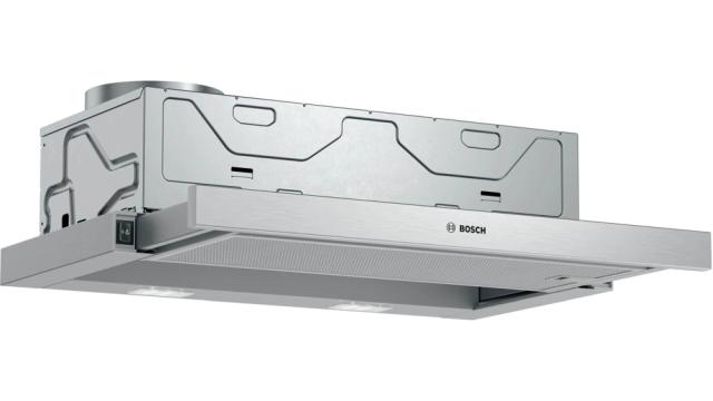 Аспиратор Bosch DFM064W54, SER2, Telescopic hood 60cm B, EcoSilence Drive, max 389 m3/h, 64dB, 3 speeds, LED light, front strip inox