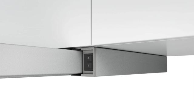 Аспиратор Bosch DFM064W54, SER2, Telescopic hood 60cm B, EcoSilence Drive, max 389 m3/h, 64dB, 3 speeds, LED light, front strip inox