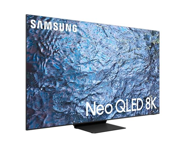 Телевизор Samsung 65'' 65QN900C 8K NEO QLED FLAT, SMART, 144 Hz, Quantum Matrix Pro, Neo Quantum HDR 8K+, Motion Xcelerator Turbo Pro, FreeSync Premium Pro, Dolby Atmos, Q-Symphony, Bixby, Bluetooth 5.2, Wi-Fi 6E, 4xHDMI 2.1, 3xUSB, Tizen, Titan Blac