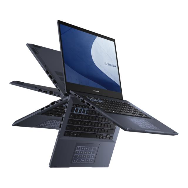 Лаптоп Asus ExpertBook B5 B5402CEA-KI0185X, (4-ядрен) Intel Core i7 1195G7 2.9 GHz (12M Cache, up to 5.0 GHz, 4 cores), 14" FHD(1920 x 1080), 16GB DDR4, PCIe 3.0x4  512GB SSD,Intel Iris X,HDMI,2xThunderbolt,RJ45, Windows 11 Pro