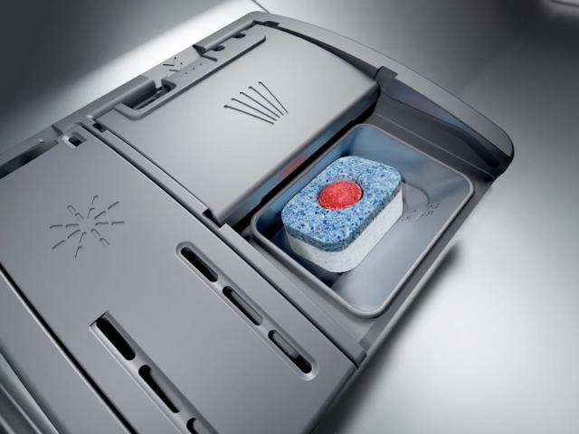 Съдомиялна Bosch SMS4EMI02E, SER4, Free-standing dishwasher, C, EcoDrying, 9,5l, 14ps, 6p/4o, 44dB(B), Silence 42dB, 3rd drawer, Rackmatic, inox, HC