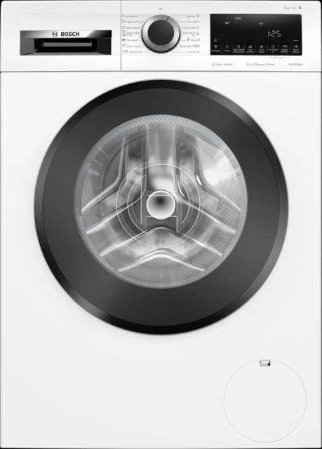 Пералня Bosch WGG142Z0BY, SER6, Washing machine 9kg, A, 1200rpm, 51/71dB(A), Iron Assist, AntiStain 4, waveDrum, metalic black-black door