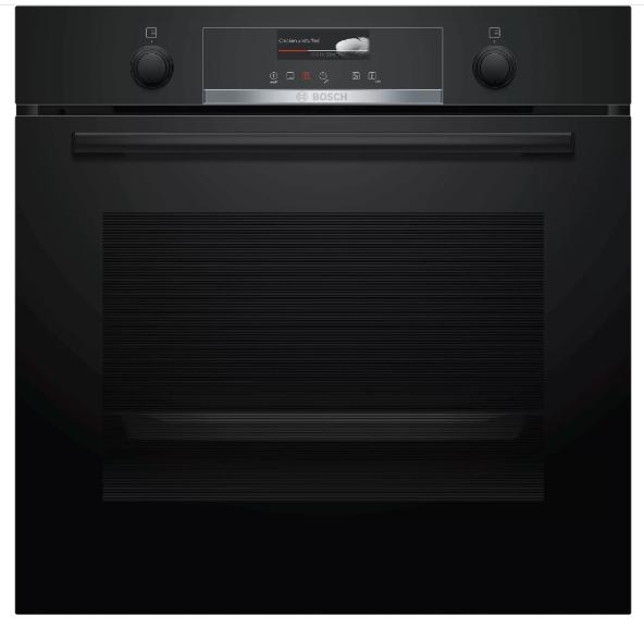 Фурна Bosch HBG539EB0, SER6, Oven ecoClean back, 13 HM, AutoPilot 40, 1 level rails, TFT Display, SoftClose, black, BG menu
