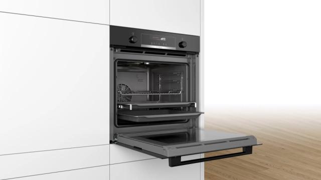 Фурна Bosch HBG539EB0, SER6, Oven ecoClean back, 13 HM, AutoPilot 40, 1 level rails, TFT Display, SoftClose, black, BG menu