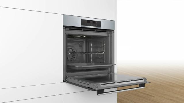 Фурна Bosch HBA171BS1, SER2, Oven Pyro, 5 HM, AutoPilot 10, LED Touch Control, red/white, automatic Rapid heating-up