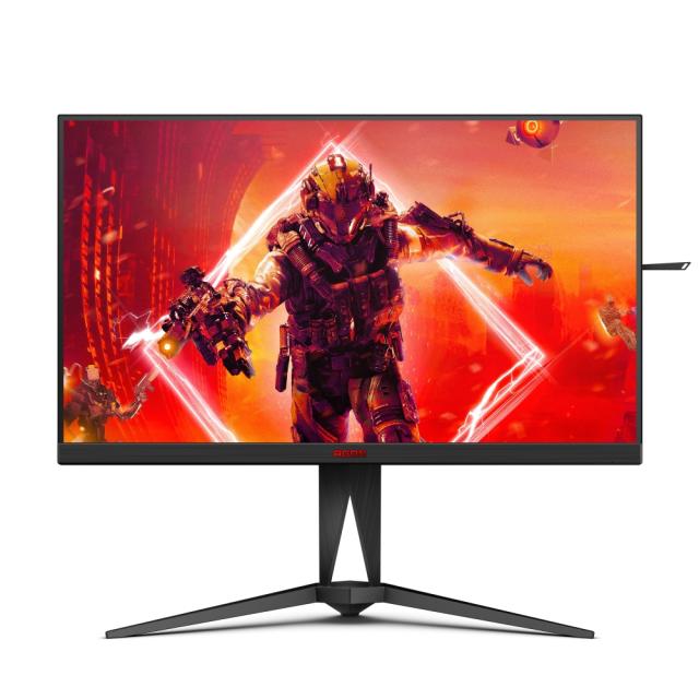 Монитор AOC AG275QX/EU, 27" IPS WLED, 2560x1440@170Hz, 1ms GtG, 1ms MPRT, 400cd m/2, 1000:1, 80M:1 DCR, AdaptiveSync, G-Syc Comp., FlickerFree, Low Blue Light, Tilt, Height Adjust, Pivot, Swivel, 2xHDMI, 2xDP, USB hub