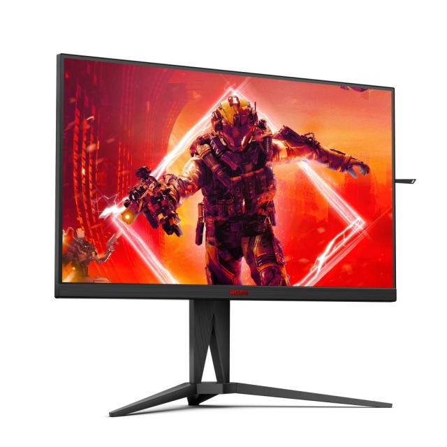 Монитор AOC AG275QX/EU, 27" IPS WLED, 2560x1440@170Hz, 1ms GtG, 1ms MPRT, 400cd m/2, 1000:1, 80M:1 DCR, AdaptiveSync, G-Syc Comp., FlickerFree, Low Blue Light, Tilt, Height Adjust, Pivot, Swivel, 2xHDMI, 2xDP, USB hub