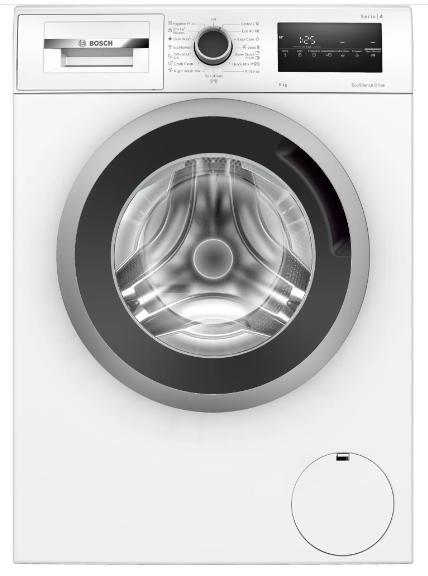 Пералня Bosch WAN28264BY, SER4, Washing machine 8kg, C, 1400rpm, 52/74dB(B), Rinse Plus silver-blackgrey door