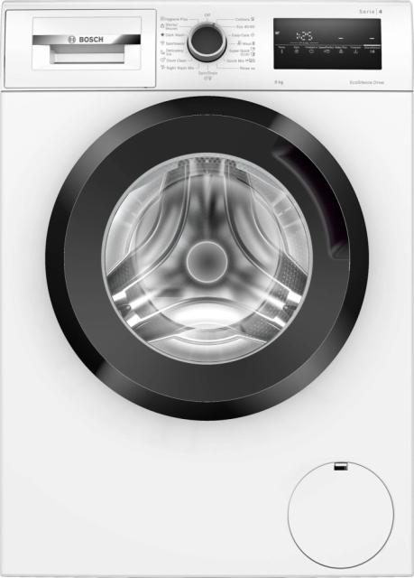 Пералня Bosch WAN28267BY, SER4, Washing machine 8kg, C, 1400rpm, 52/74dB(B), Water Plus black-black grey door