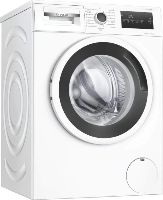 Пералня Bosch WAN28165BY, SER4, Washing machine 7kg, B, 1400rpm, 52/75dB(B), white-blackgrey door