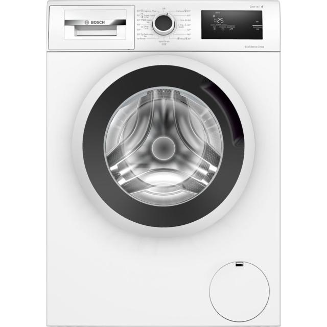 Пералня Bosch WAN24064BY, SER4, Washing machine 7kg, B, 1200rpm, 52/74dB(B), 4 options, white-blackgrey door